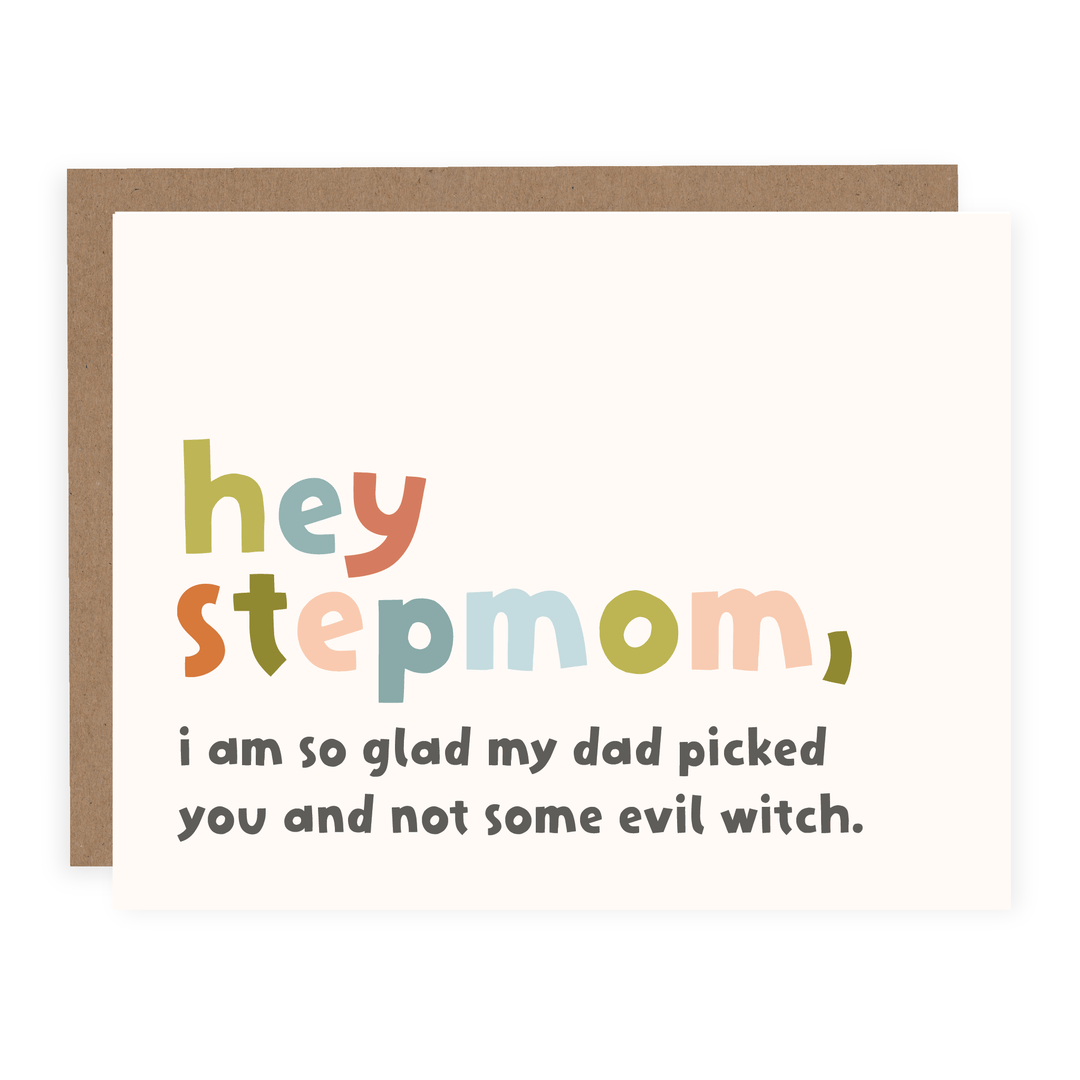 Not Some Evil Witch | Card - Pretty by Her- handmade locally in Cambridge, Ontario