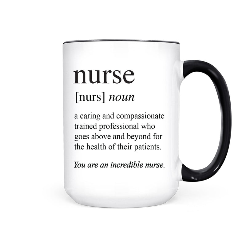 Nurse Definition | Mug - Pretty by Her- handmade locally in Cambridge, Ontario