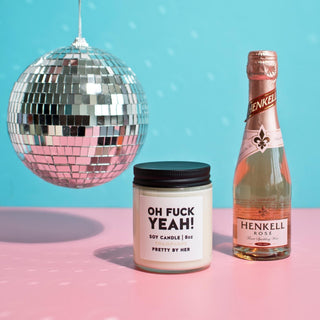 Oh Fuck Yeah! | Candle - Pretty by Her- handmade locally in Cambridge, Ontario