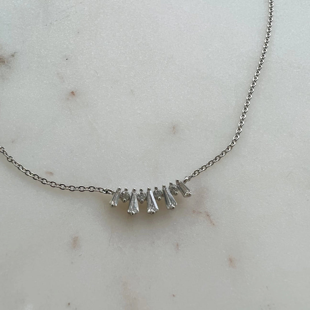 Orona Silver Necklace | Horace Jewelry - Pretty by Her- handmade locally in Cambridge, Ontario