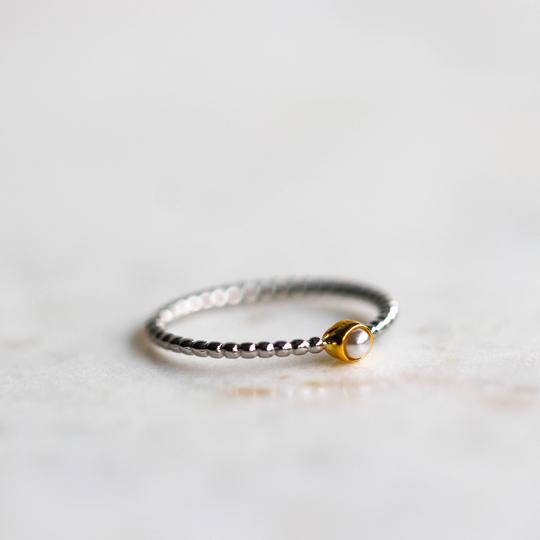 Perla Ring | Horace Jewelry - Pretty by Her- handmade locally in Cambridge, Ontario
