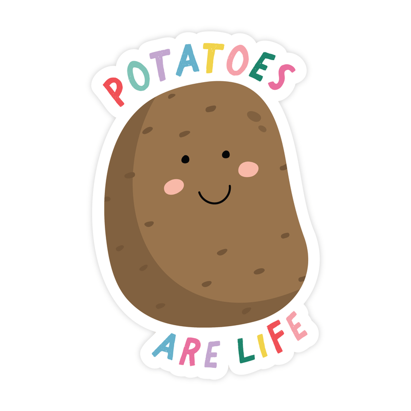 Potatoes Are Life | Magnet - Pretty by Her- handmade locally in Cambridge, Ontario