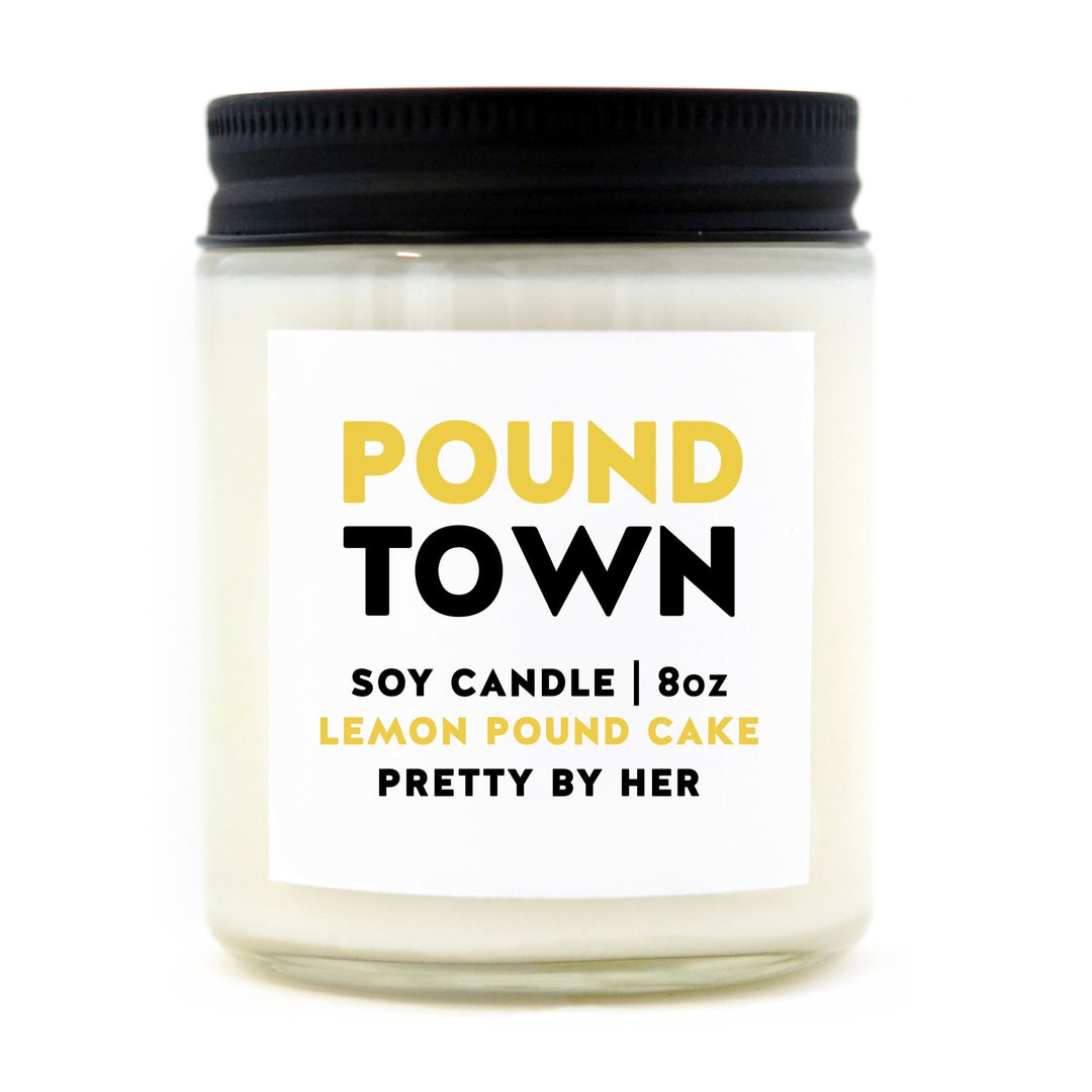 Pound Town | Candle - Pretty by Her- handmade locally in Cambridge, Ontario