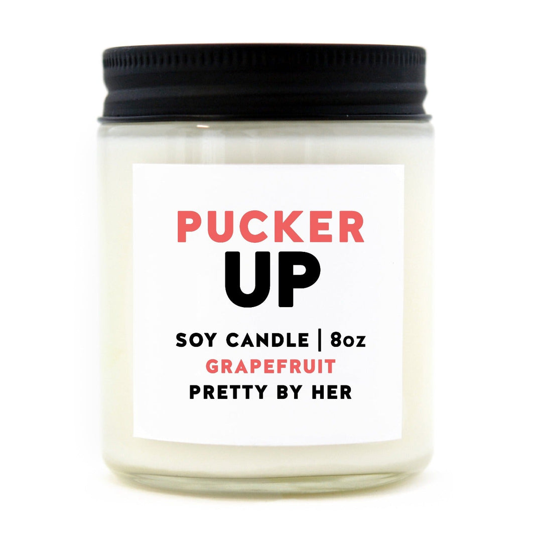 Pucker Up | Candle - Pretty by Her- handmade locally in Cambridge, Ontario