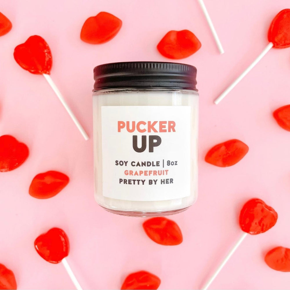 Pucker Up | Candle - Pretty by Her- handmade locally in Cambridge, Ontario