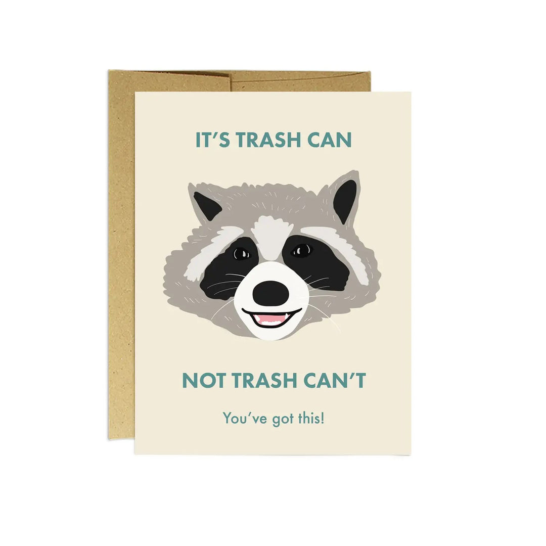 Racoon Trash Can | Party Mountain Paper Company - Pretty by Her- handmade locally in Cambridge, Ontario