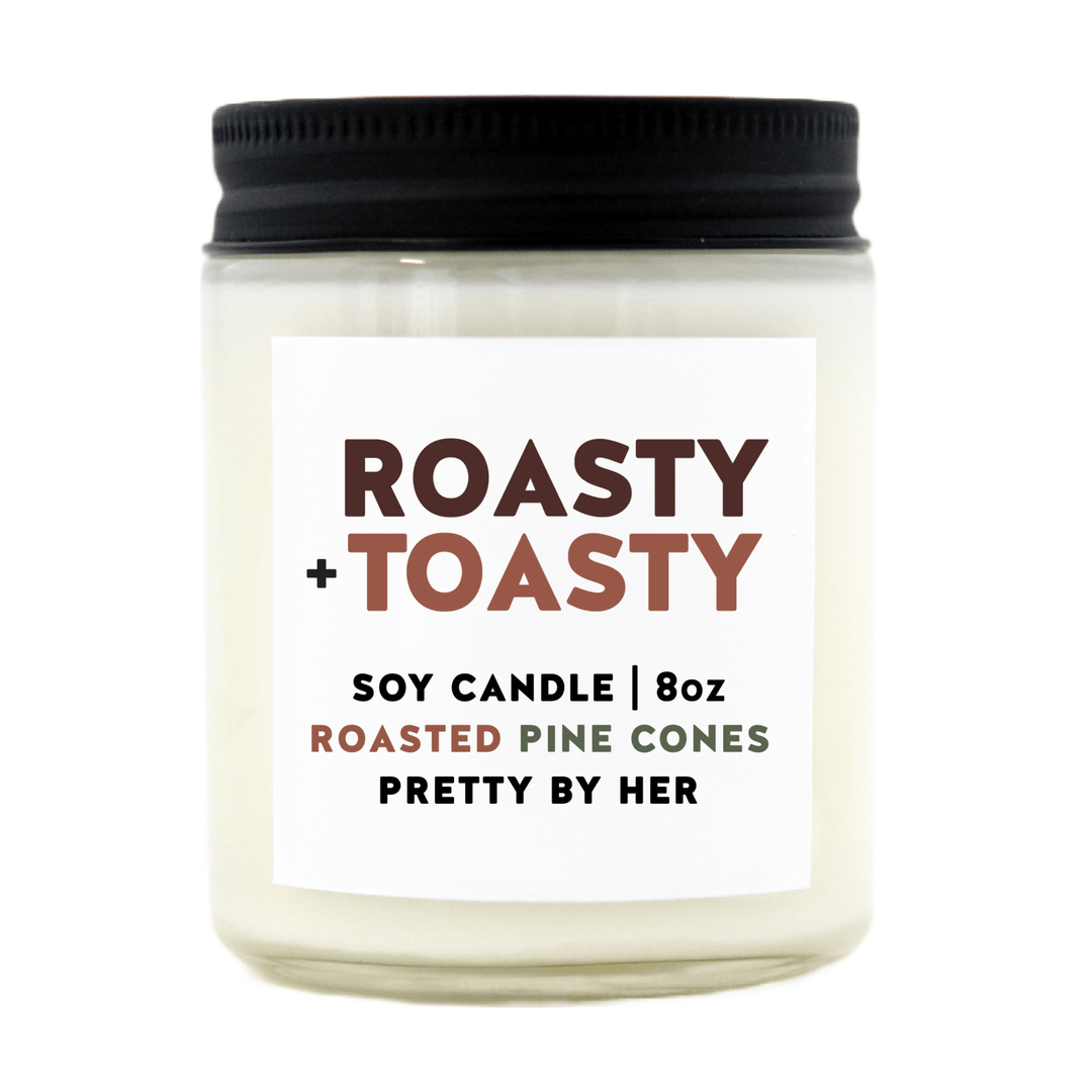 Roasty And Toasty | Soy Wax Candle - Pretty by Her- handmade locally in Cambridge, Ontario