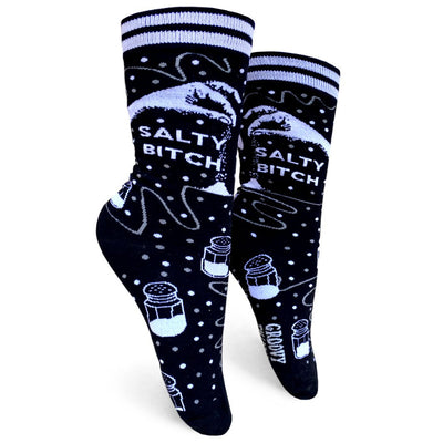 Salty Bitch Socks | Groovy Things - Pretty by Her- handmade locally in Cambridge, Ontario