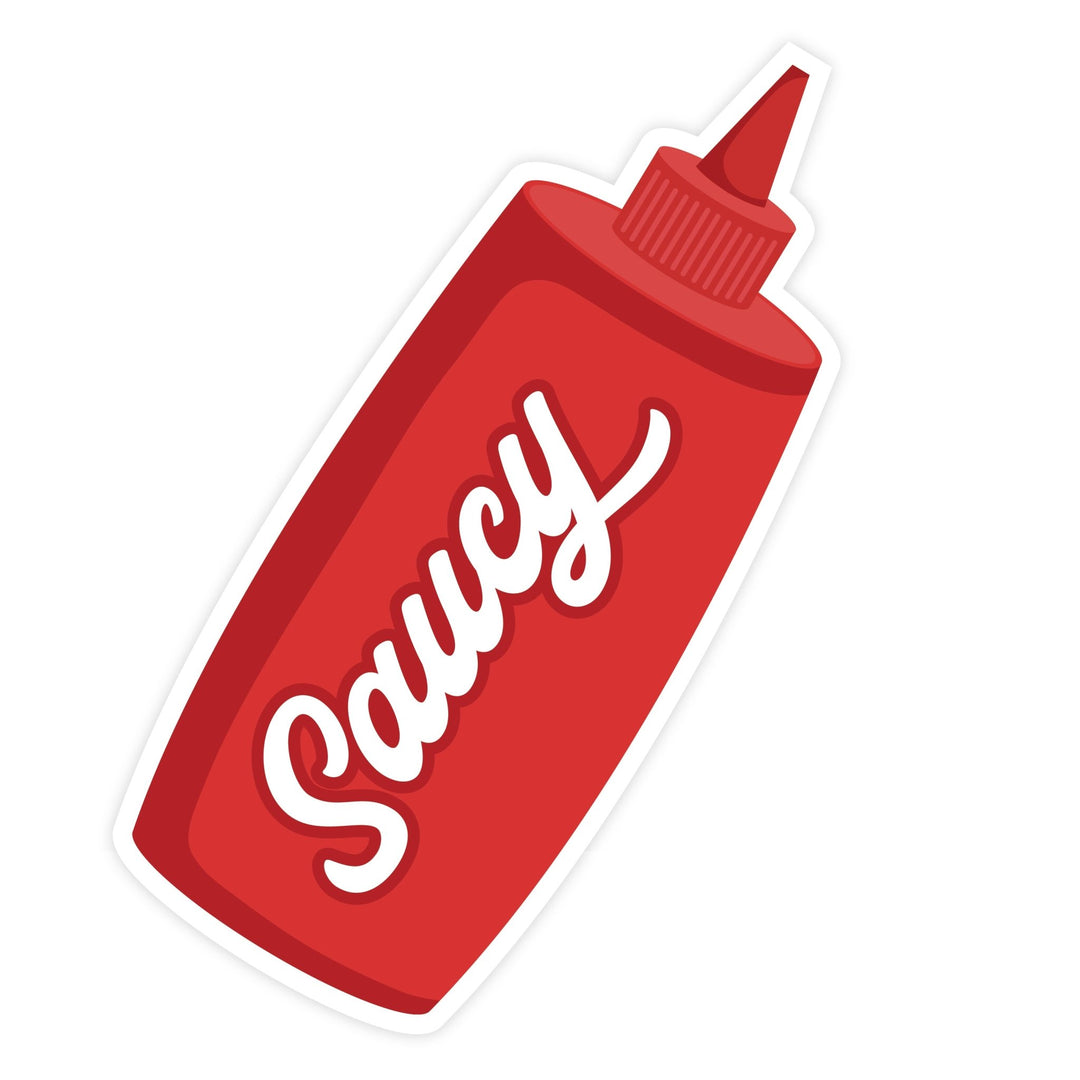 Saucy | Sticker - Pretty by Her- handmade locally in Cambridge, Ontario