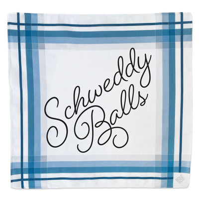 Schweddy Balls Handkerchief | Boldfaced Goods - Pretty by Her- handmade locally in Cambridge, Ontario