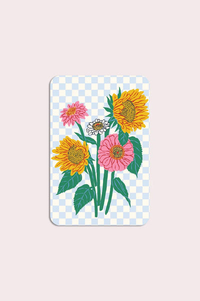 September Blooms Sticker | Stay Home Club - Pretty by Her- handmade locally in Cambridge, Ontario