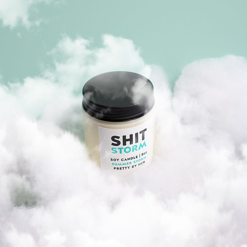 Shit Storm | Candle - Pretty by Her- handmade locally in Cambridge, Ontario