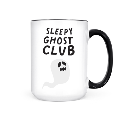 Sleepy Ghost Club | Mug - Pretty by Her- handmade locally in Cambridge, Ontario