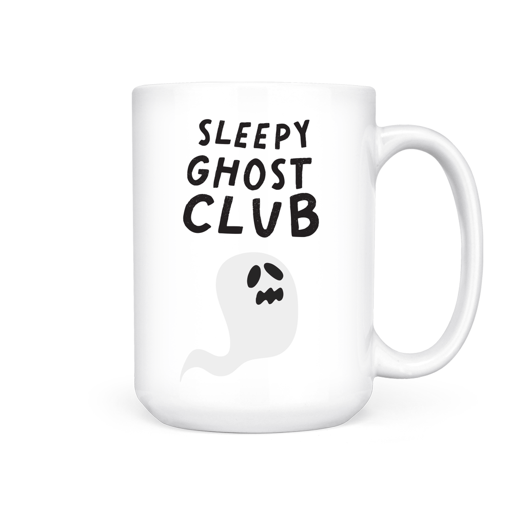 Sleepy Ghost Club | Mug - Pretty by Her- handmade locally in Cambridge, Ontario