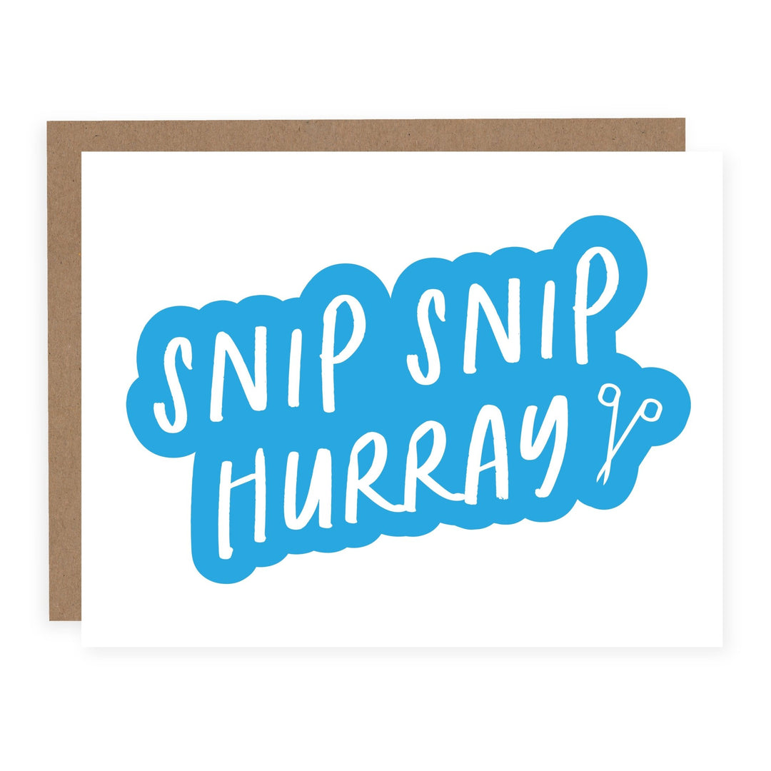 Snip Snip Hurray | Card - Pretty by Her- handmade locally in Cambridge, Ontario