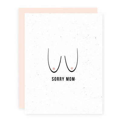 Sorry Mom | Card - Pretty by Her- handmade locally in Cambridge, Ontario