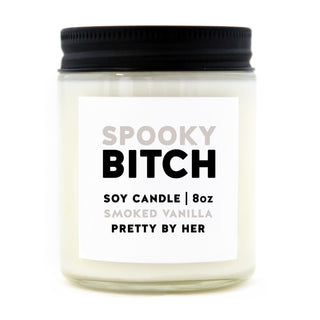 Spooky Bitch | Candle - Pretty by Her- handmade locally in Cambridge, Ontario