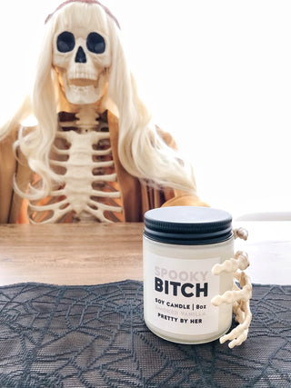 Spooky Bitch | Soy Wax Candle - Pretty by Her- handmade locally in Cambridge, Ontario