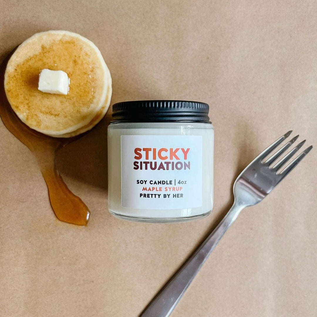 Sticky Situation | Mini Candle - Pretty by Her- handmade locally in Cambridge, Ontario