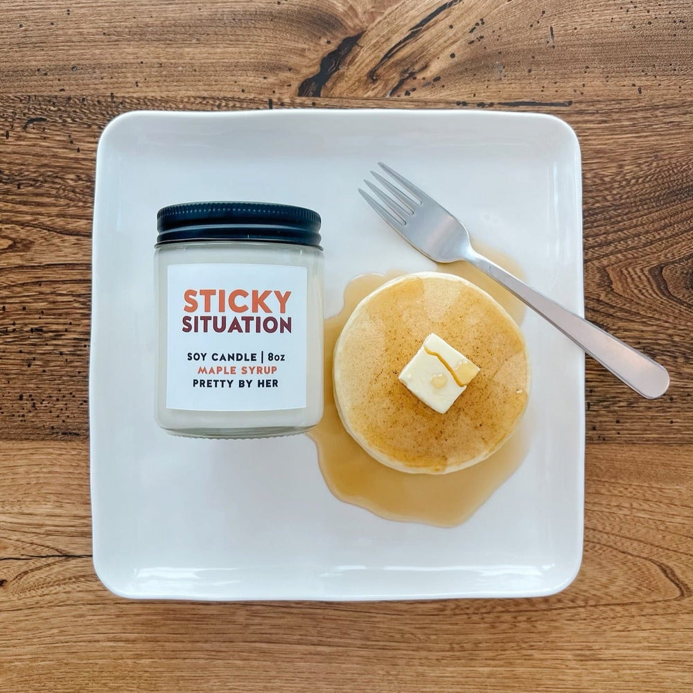 Sticky Situation | Soy Wax Candle - Pretty by Her- handmade locally in Cambridge, Ontario