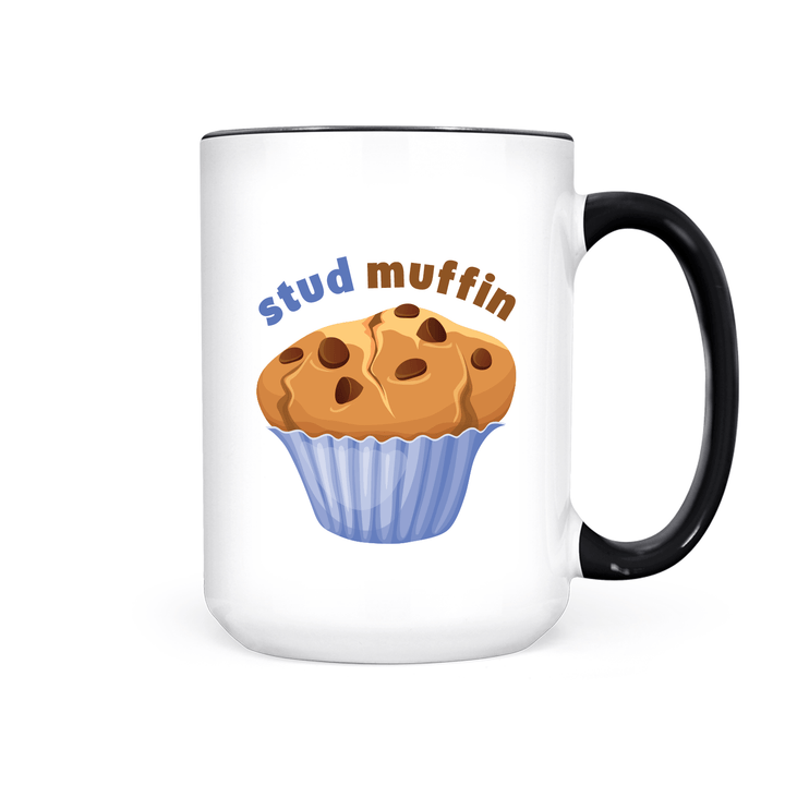 Stud Muffin | Mug - Pretty by Her- handmade locally in Cambridge, Ontario