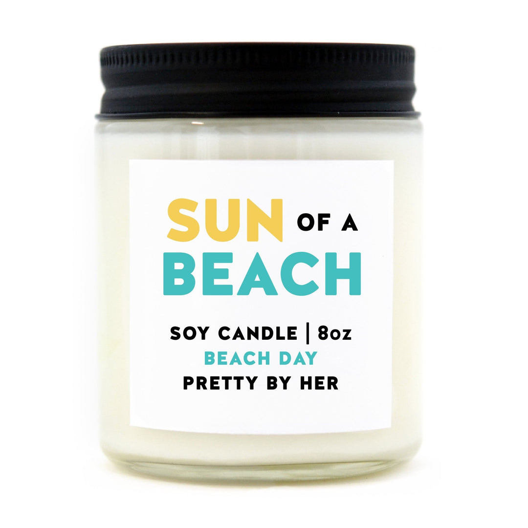 Sun of a Beach | Candle - Pretty by Her- handmade locally in Cambridge, Ontario
