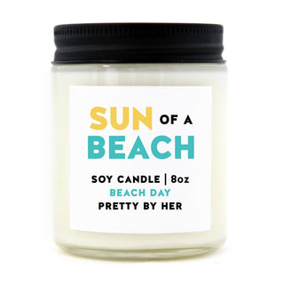 Sun of a Beach | Candle - Pretty by Her- handmade locally in Cambridge, Ontario