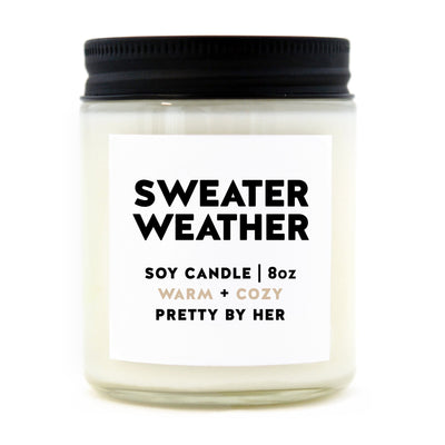Sweater Weather | Candle - Pretty by Her- handmade locally in Cambridge, Ontario