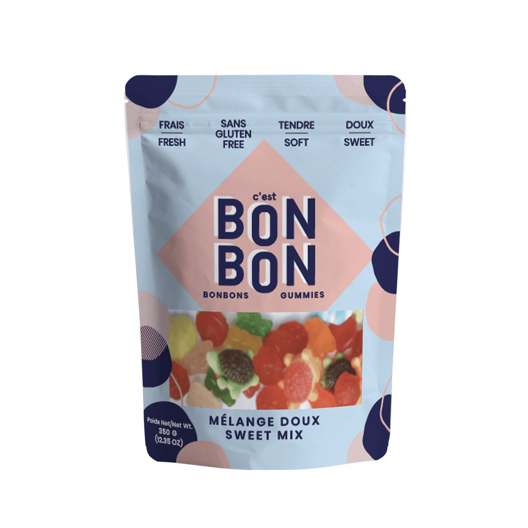 Sweet Mix Large Gummies 350g | C'est BONBON - Pretty by Her- handmade locally in Cambridge, Ontario