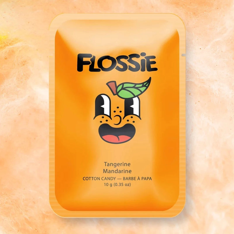 Tangerine Cotton Candy | Flossie - Pretty by Her- handmade locally in Cambridge, Ontario