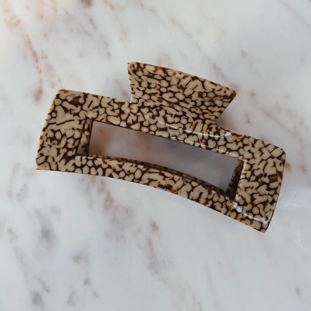 The Anna II Brown Hair Clip | Horace Jewelry - Pretty by Her- handmade locally in Cambridge, Ontario