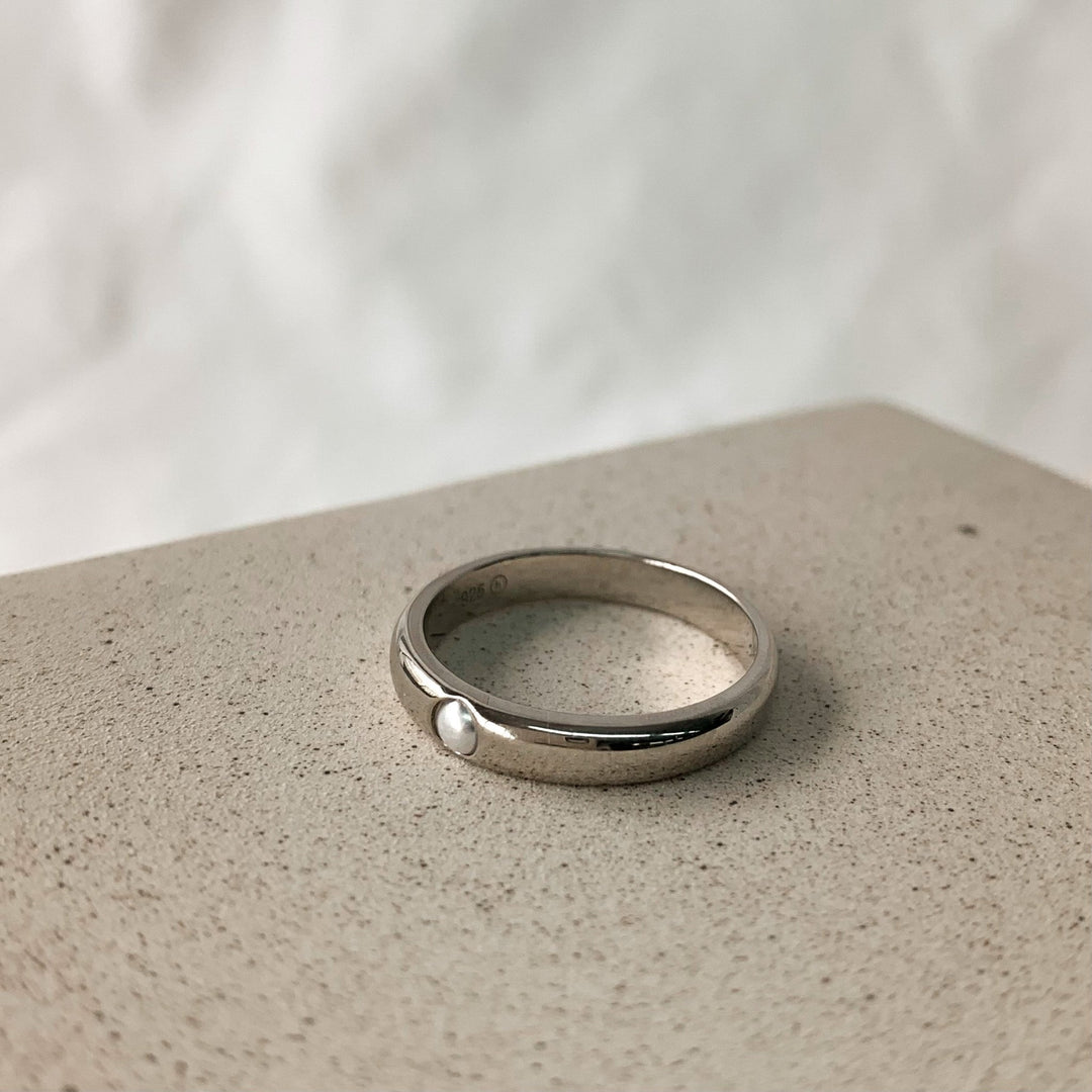 The Band Silver Ring | Horace Jewelry - Pretty by Her- handmade locally in Cambridge, Ontario