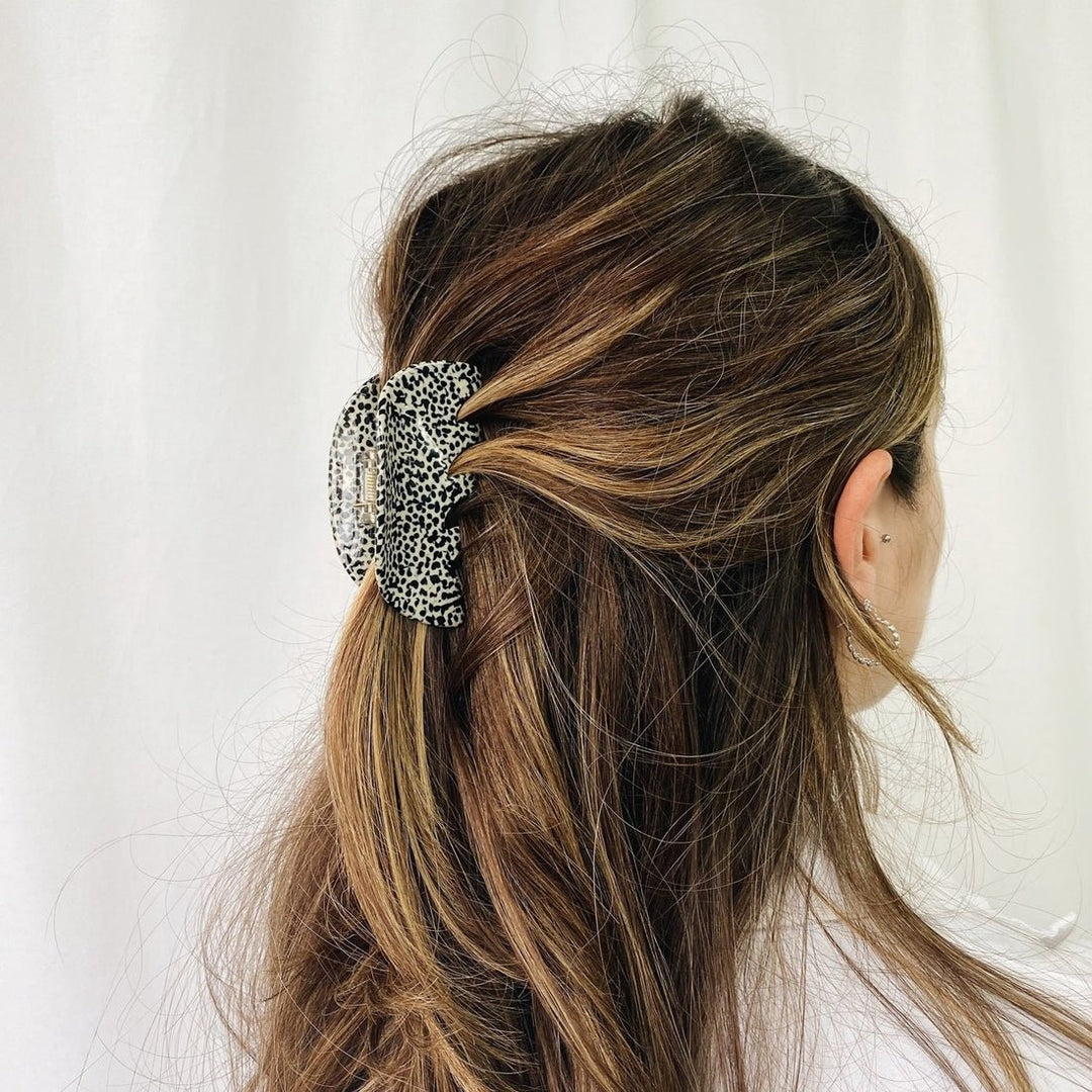 The Blonda Black Hair Clip | Horace Jewelry - Pretty by Her- handmade locally in Cambridge, Ontario