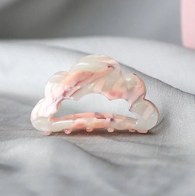 The Cloud Mini Pink Hair Clip | Horace Jewelry - Pretty by Her- handmade locally in Cambridge, Ontario