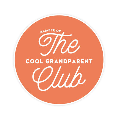 The Cool Grandparent Club | Sticker - Pretty by Her- handmade locally in Cambridge, Ontario