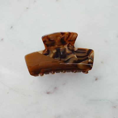 The Martha Brown Hair Clip | Horace Jewelry - Pretty by Her- handmade locally in Cambridge, Ontario