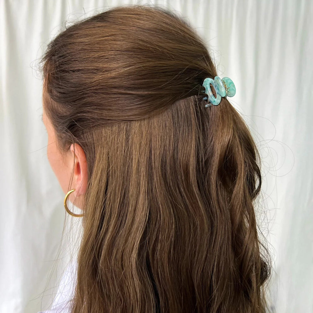 The Nata Mint Hair Clip | Horace Jewelry - Pretty by Her- handmade locally in Cambridge, Ontario