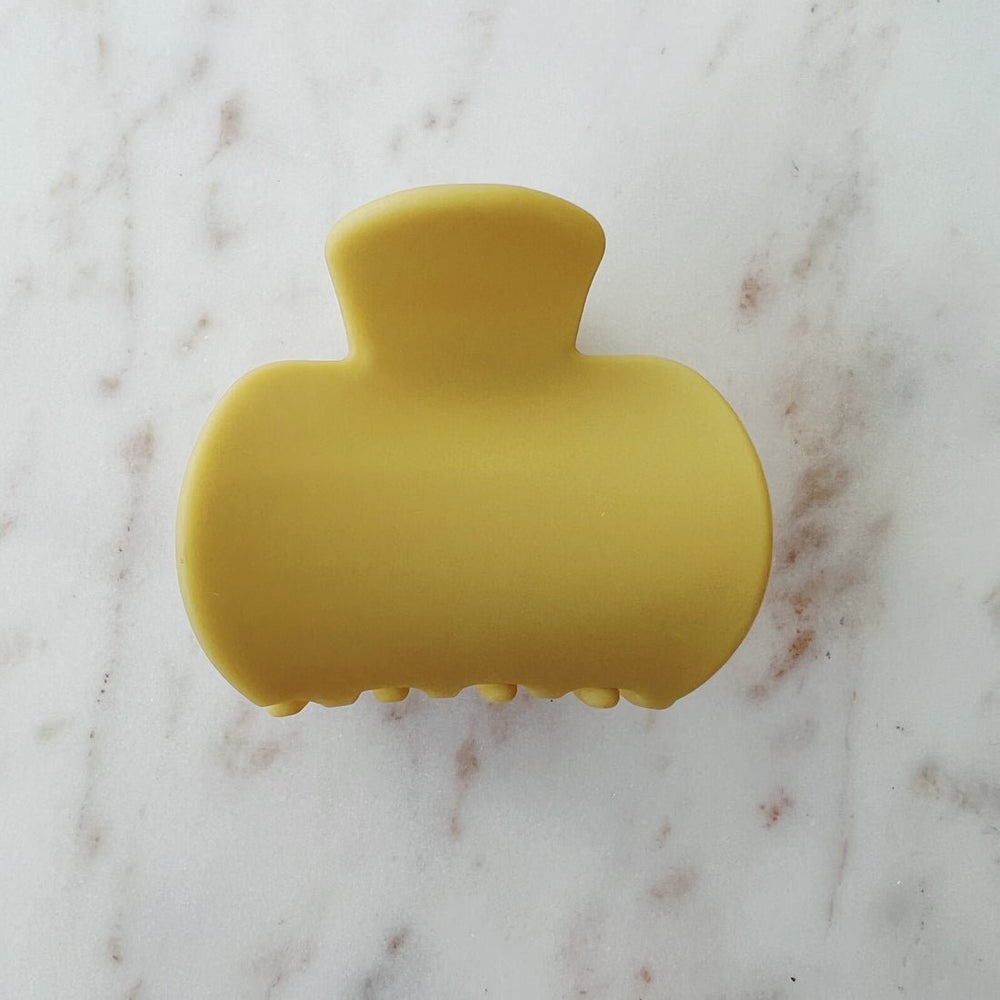 The Paula Saffron Yellow Hair Clip | Horace Jewelry - Pretty by Her- handmade locally in Cambridge, Ontario