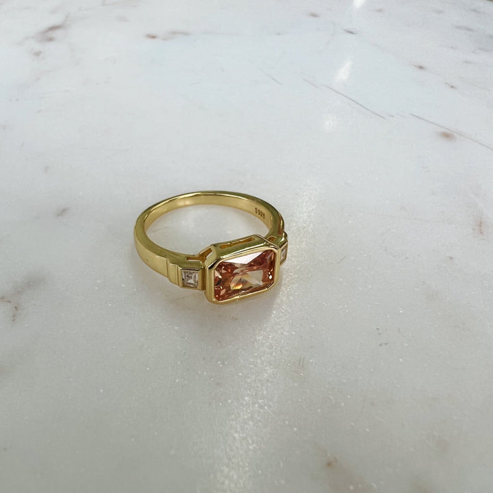 The Scinti Gold Ring | Horace Jewelry - Pretty by Her- handmade locally in Cambridge, Ontario