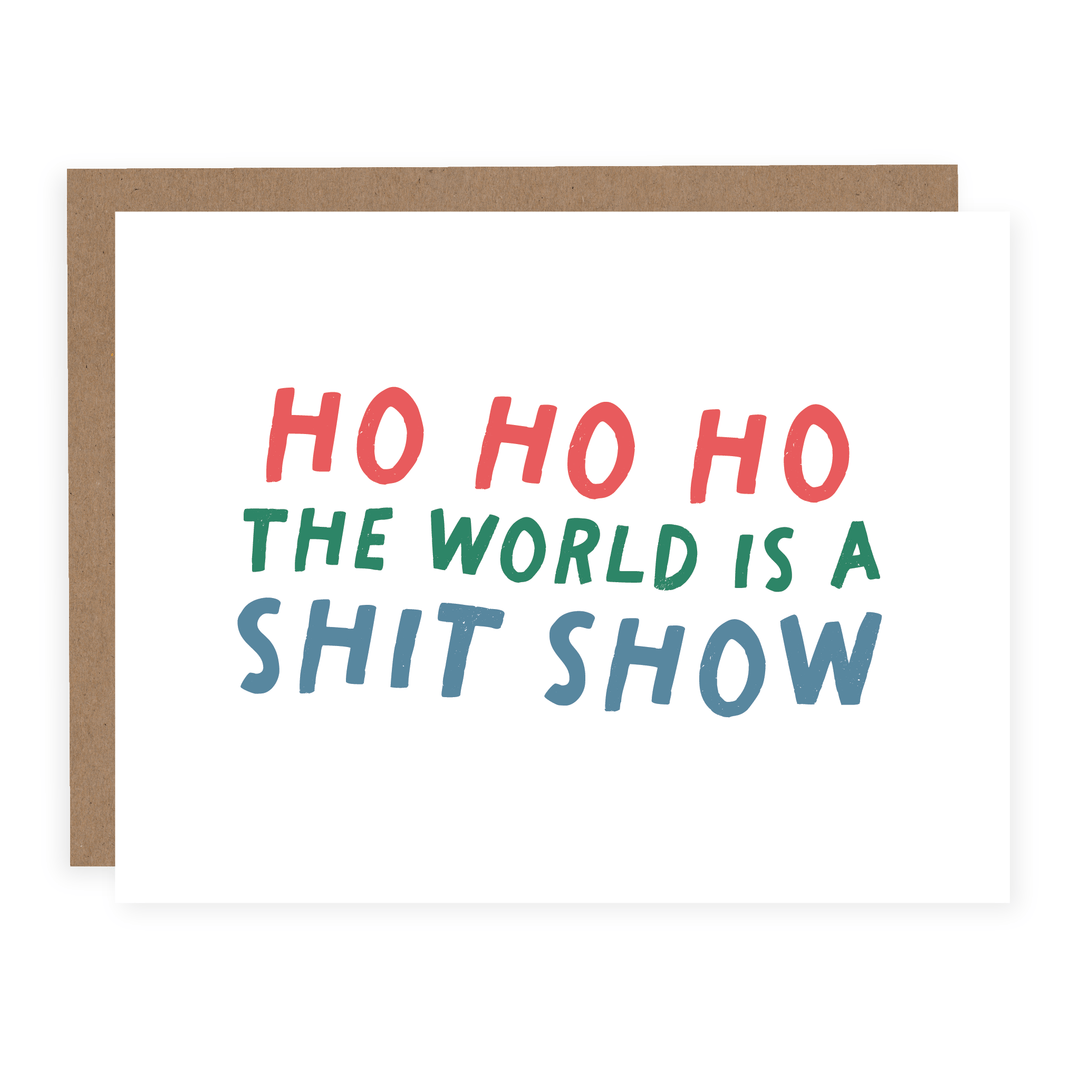 The World is a Shit Show | Card or Boxed Set - Pretty by Her- handmade locally in Cambridge, Ontario