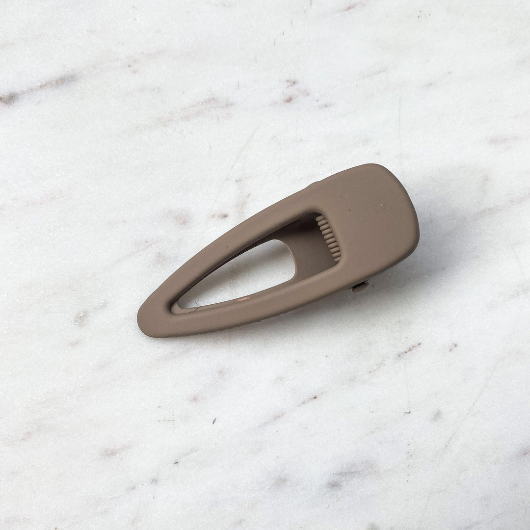 Trema Taupe Hair Clip | Horace Jewelry - Pretty by Her- handmade locally in Cambridge, Ontario