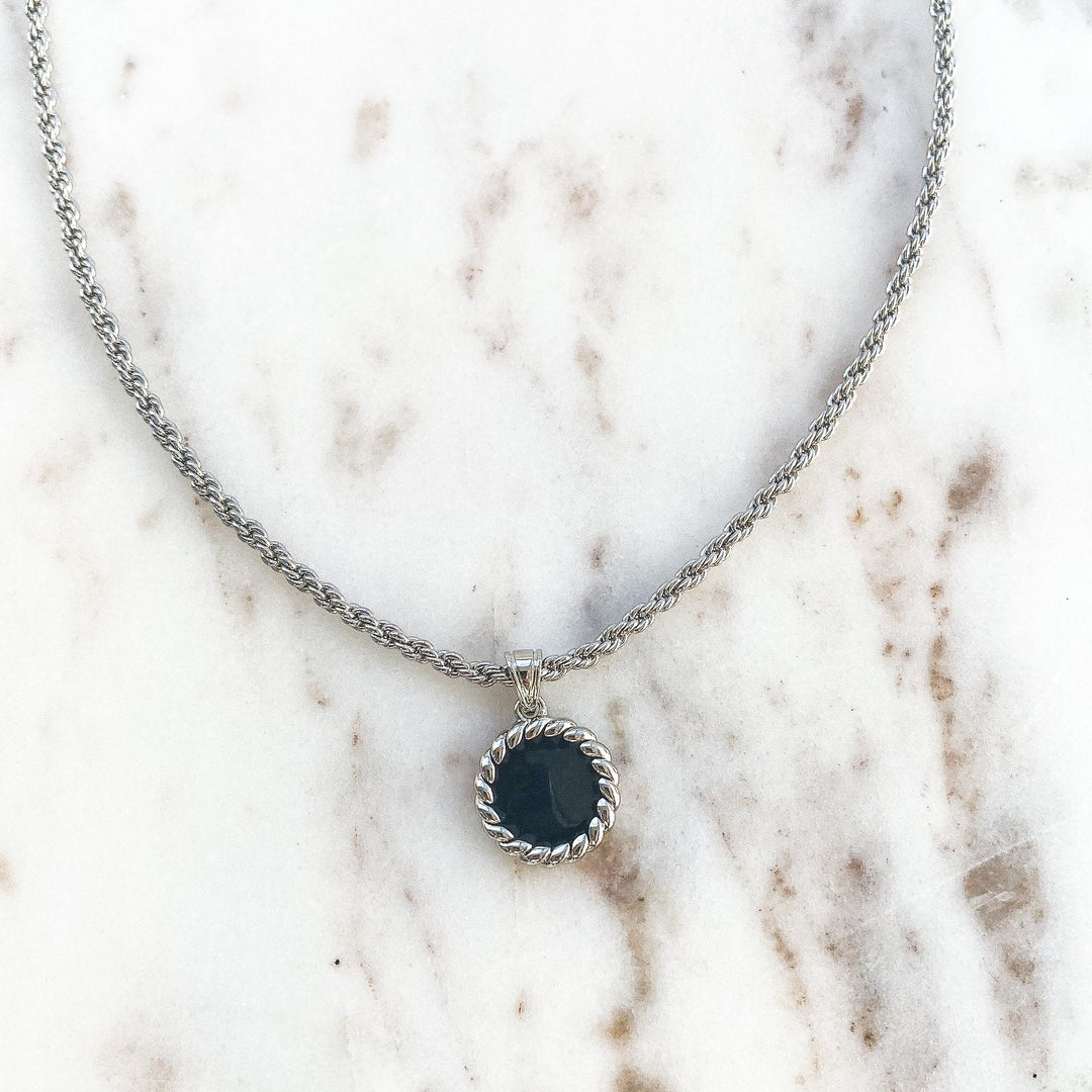 Vigna Silver Necklace | Horace Jewelry - Pretty by Her- handmade locally in Cambridge, Ontario