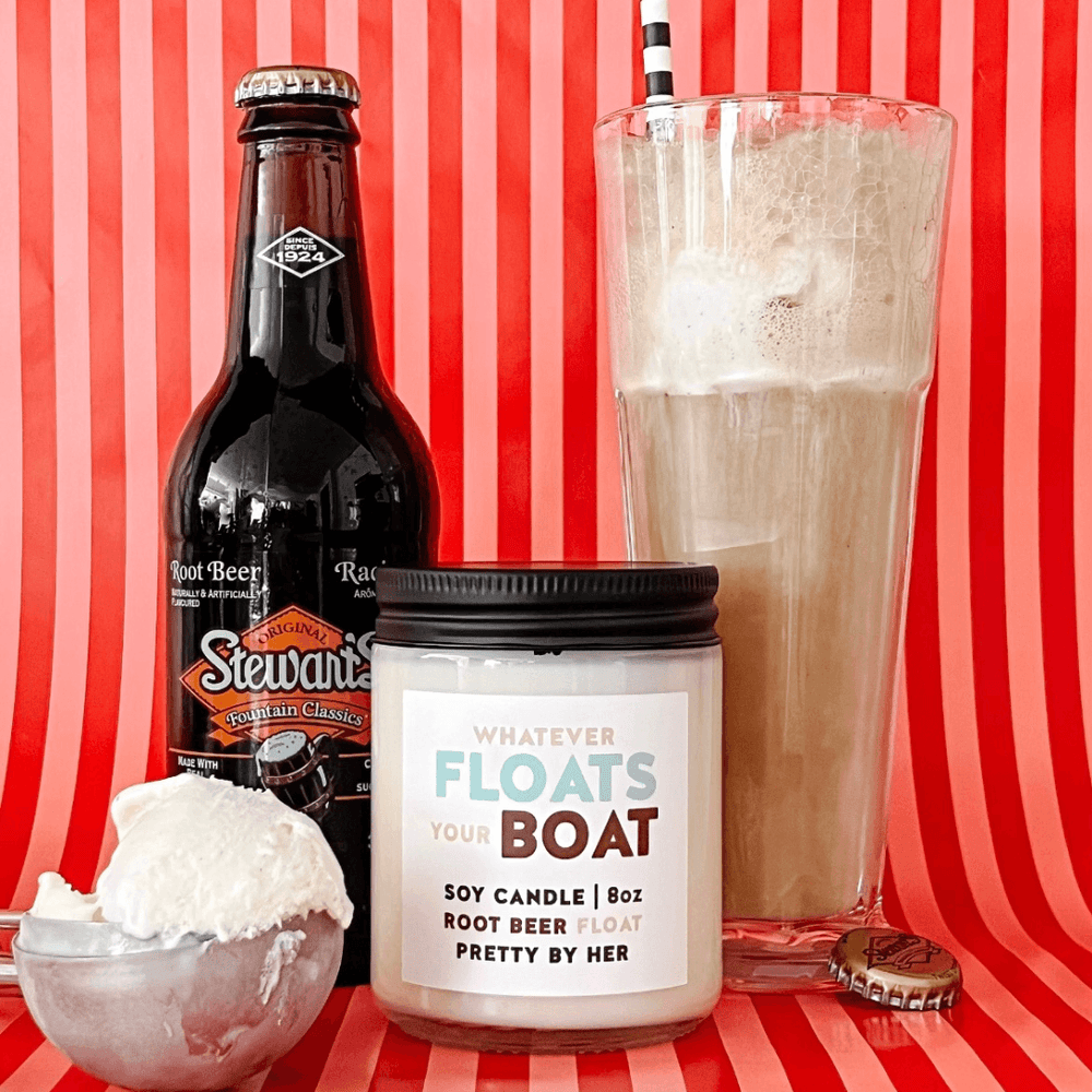Whatever Floats Your Boat | Soy Wax Candle - Pretty by Her- handmade locally in Cambridge, Ontario
