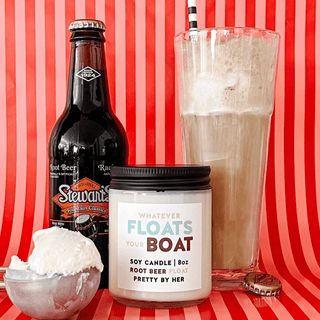 Whatever Floats Your Boat | Soy Wax Candle - Pretty by Her- handmade locally in Cambridge, Ontario