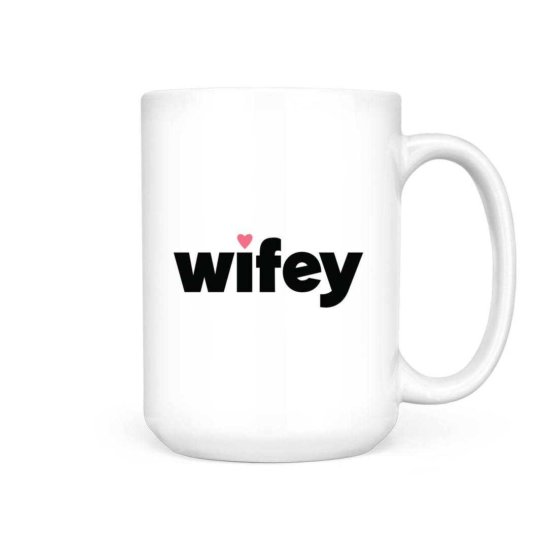 Wifey | Mug - Pretty by Her- handmade locally in Cambridge, Ontario