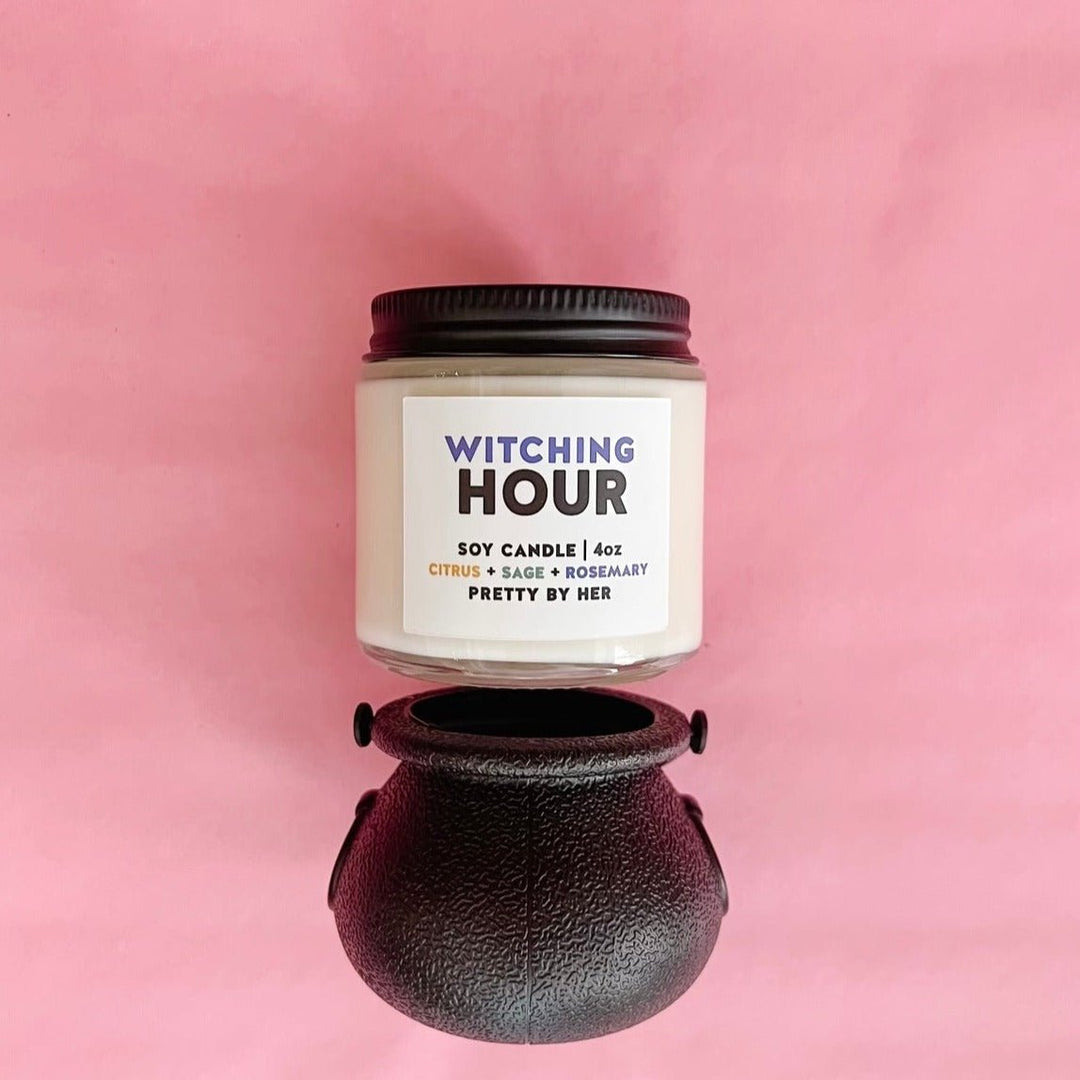 Witching Hour | Mini Candle - Pretty by Her- handmade locally in Cambridge, Ontario