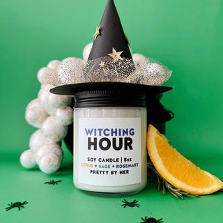 Witching Hour | Soy Wax Candle - Pretty by Her- handmade locally in Cambridge, Ontario