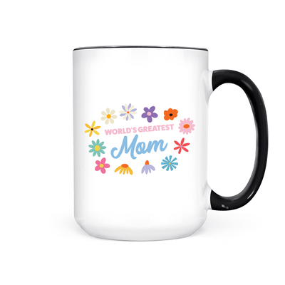 World's Greatest Mom | Mug - Pretty by Her- handmade locally in Cambridge, Ontario
