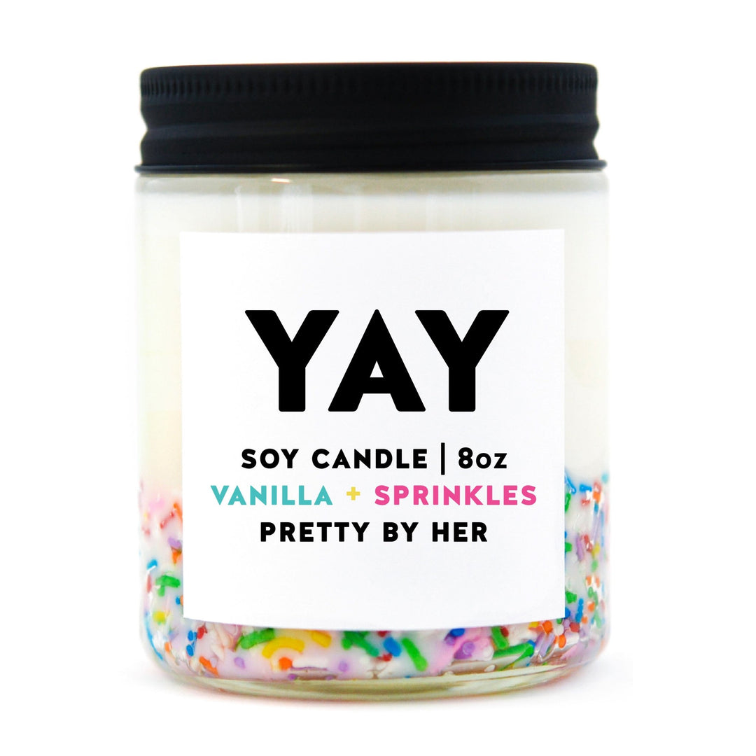 Yay | Candle - Pretty by Her- handmade locally in Cambridge, Ontario