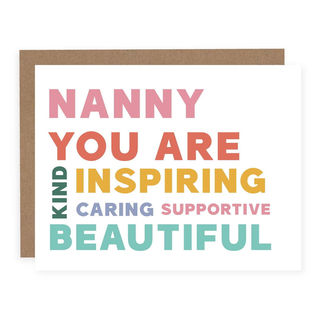 You Are (Grandmother) | Card - Pretty by Her- handmade locally in Cambridge, Ontario